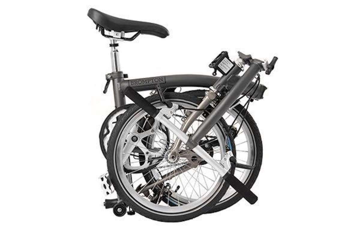 Jual Sepeda Lipat Brompton Graphite Metallic Grey Titanium S6LX
