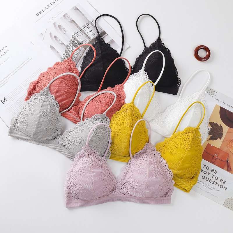 Promo Bra Sexy Tanpa Kawat Pakaian Dalam Wanita Import / BH ...