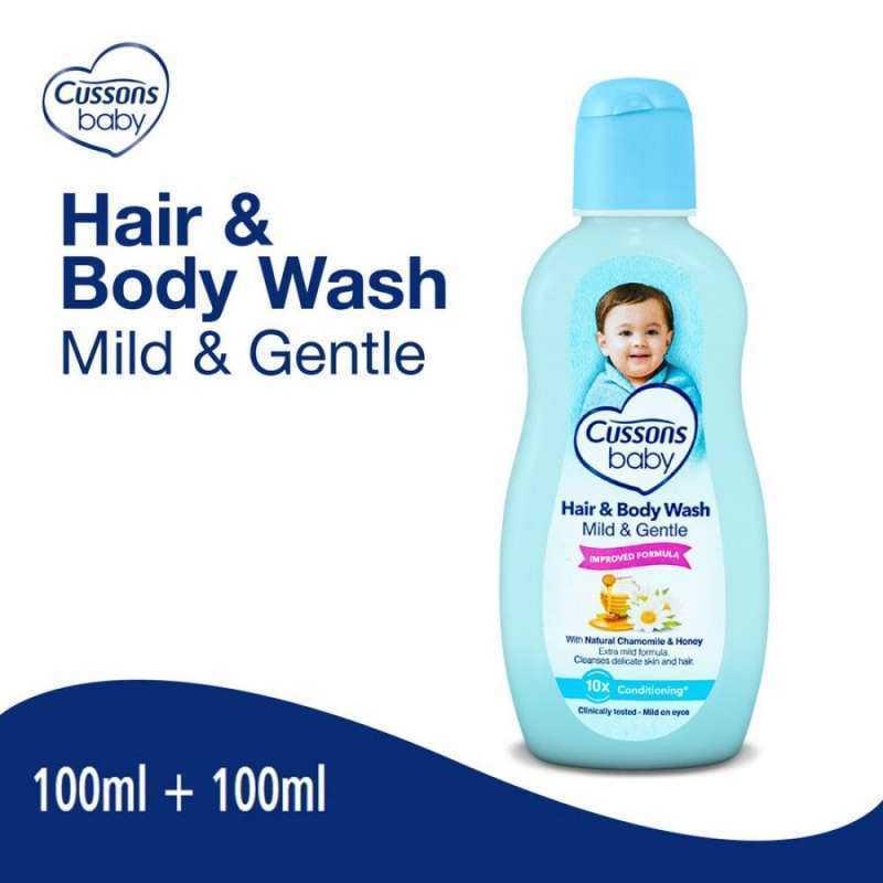 Sabun Cusson Baby Hair And Body Wash Wash Mild Gentle Cussons Hair