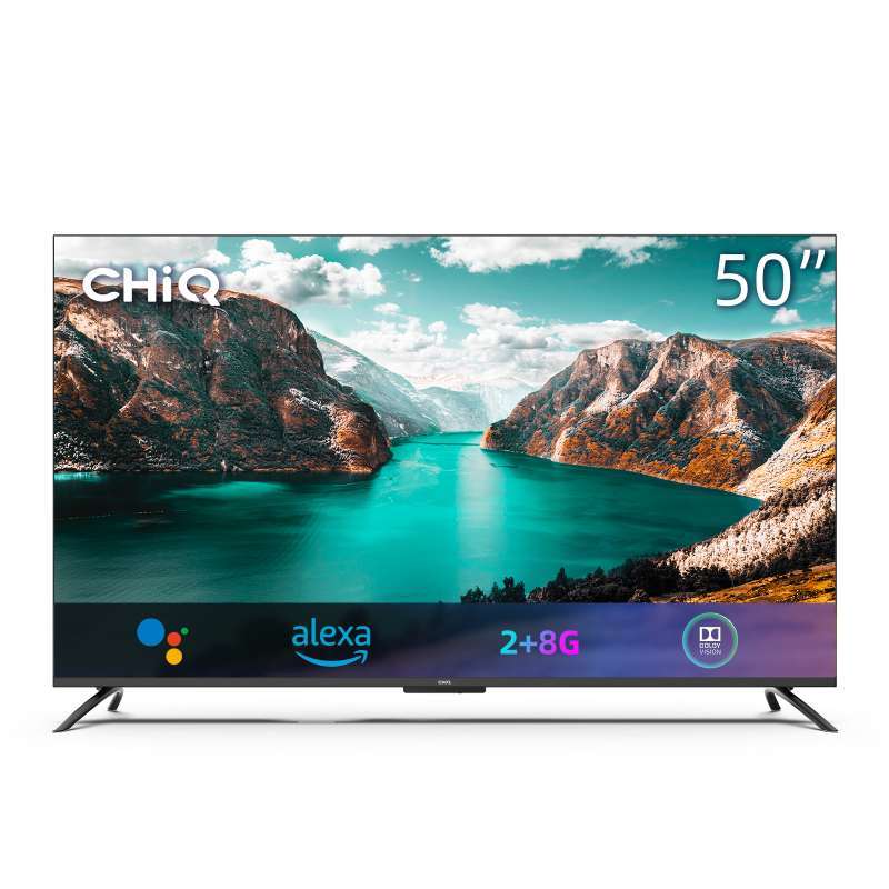 Promo CHiQ 50 Inch 4K Hands Free Voice 