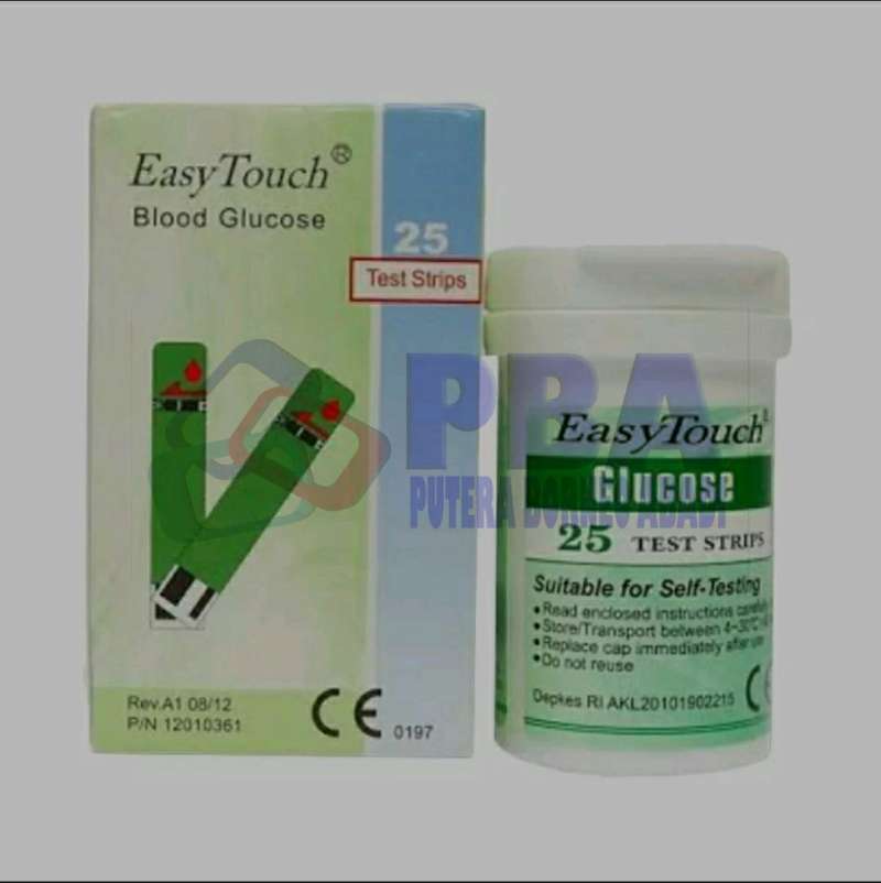Jual Refill Easy Touch Glucose/Gula Darah Isi 25 Strip di ...