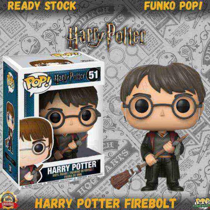 Promo Funko Pop Harry Potter Harry Potter With Firebolt 51