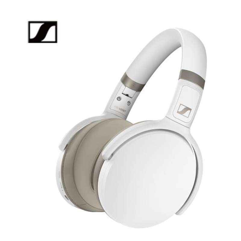 Jual (Sennheiser)Sennheiser HD 450BT Wireless Bluetooth Noise Cancelling  Headphone White di Seller PChomeSEA Official Store - Taiwan | Blibli