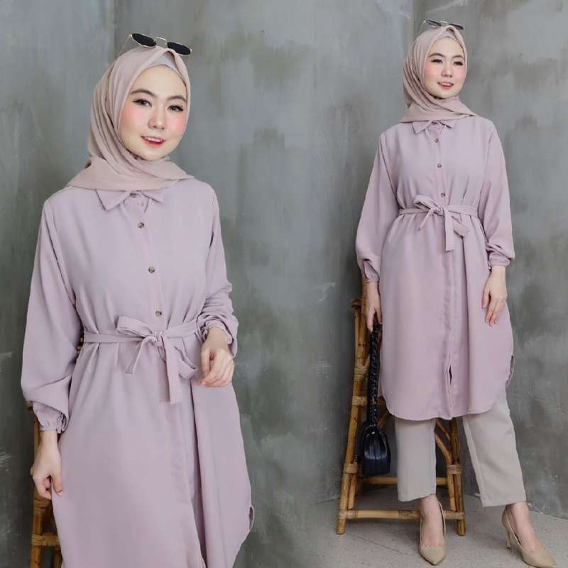Jual Tunik Hijab Wanita Muslim Terbaru Maisa Nude Semua Ukuran Di Seller Aulia.id Sukasukur Kab. Tasikmalaya Blibli