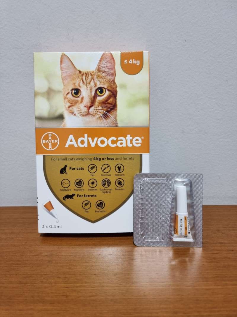 Advocate sales small cat