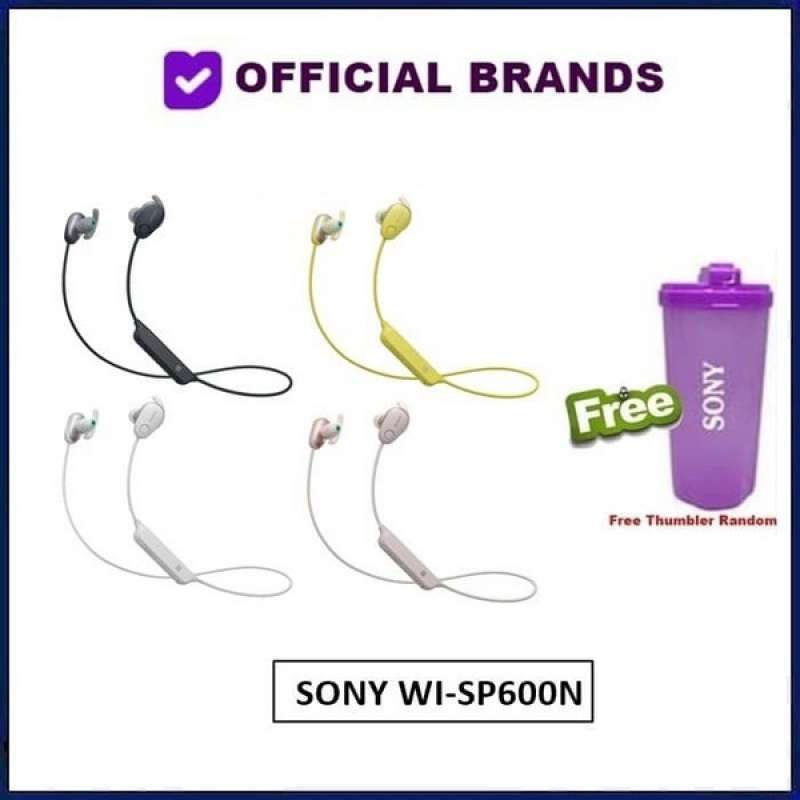 Promo Sony Wi-Sp600N Wireless Bluetooth Sports Earphone Wi Sp600 Sp600N -  Bl - Putih Promo di Seller Tajh Market - Kota Jakarta Barat, DKI Jakarta |  Blibli