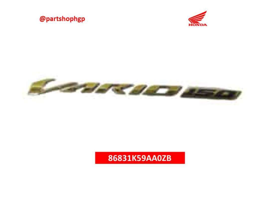 Promo Honda Ahm Emblem Vario 150 Type 1 Vario 150 Esp K59j 18 861k59aa0zb Di Seller Part Shop Hgp Kota Depok Jawa Barat Blibli