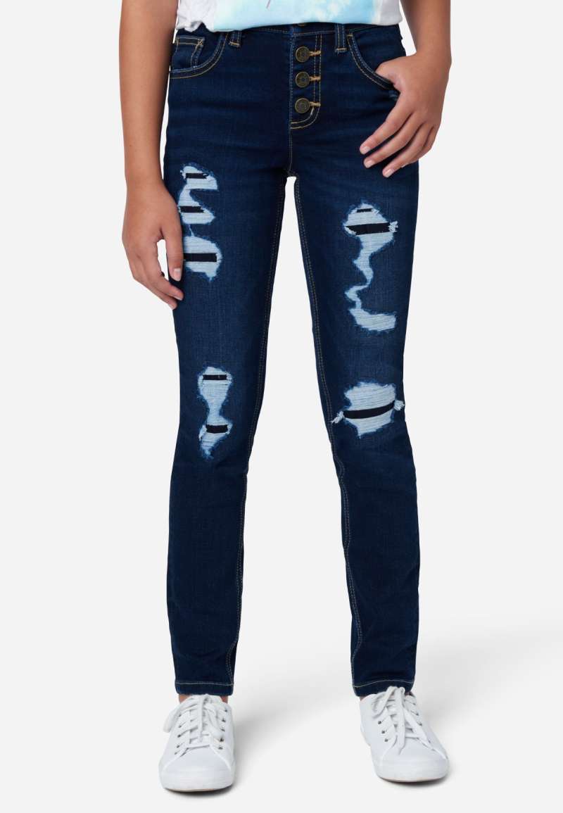Jean Leggings Destroyed - Celana Jeans 