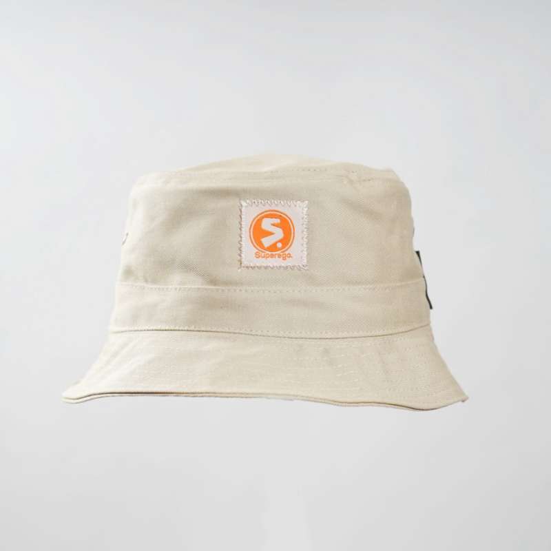 Premium Bucket Hat Cream Woven Superego 