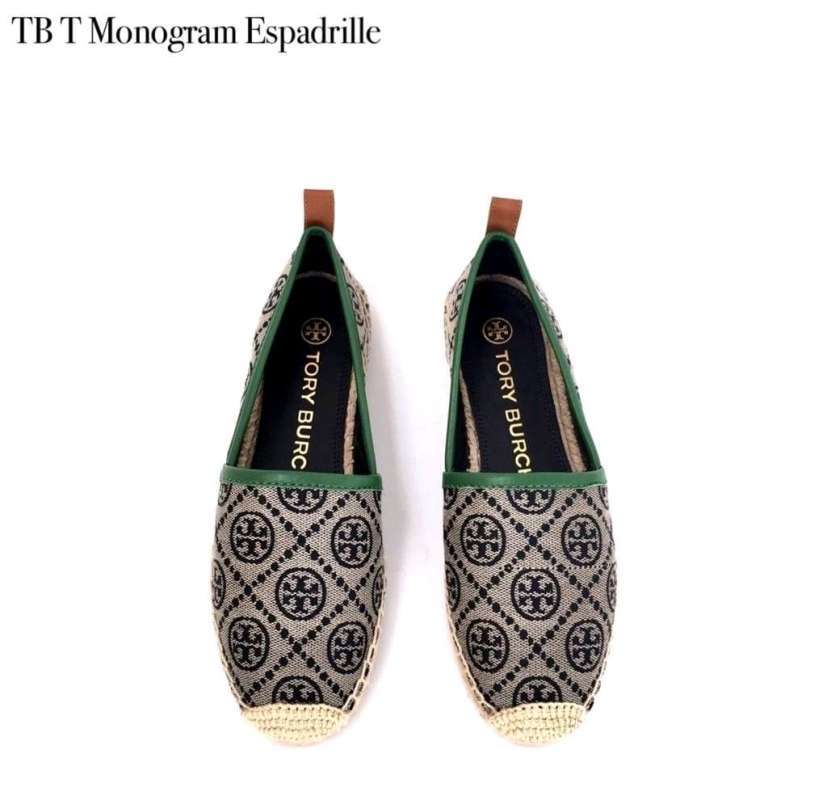 Jual sepatu wanita Tory burch T monogram espadrilles di Seller US_shop - |  Blibli