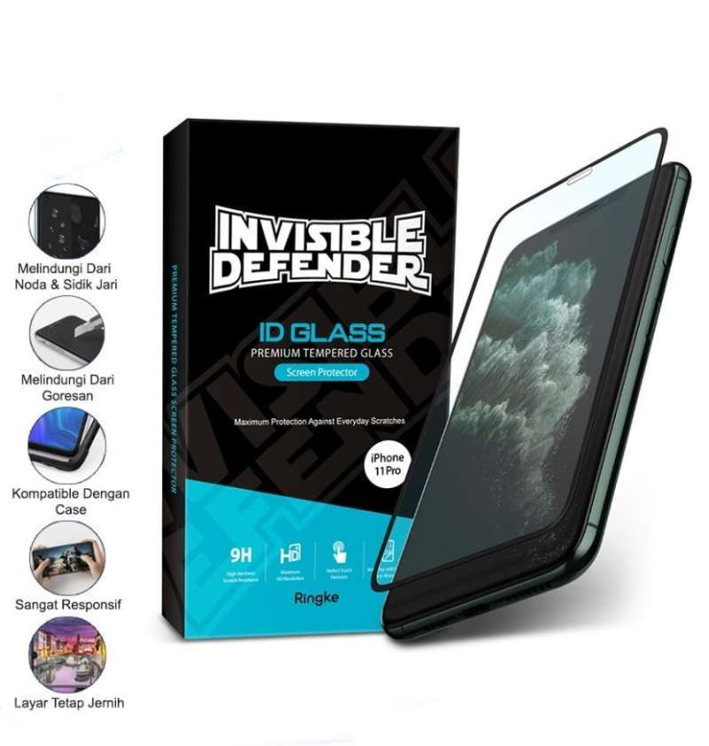 Ringke iPhone 11 Pro Max iPhone Xs Max Xr X Full Cover Tempered Glass