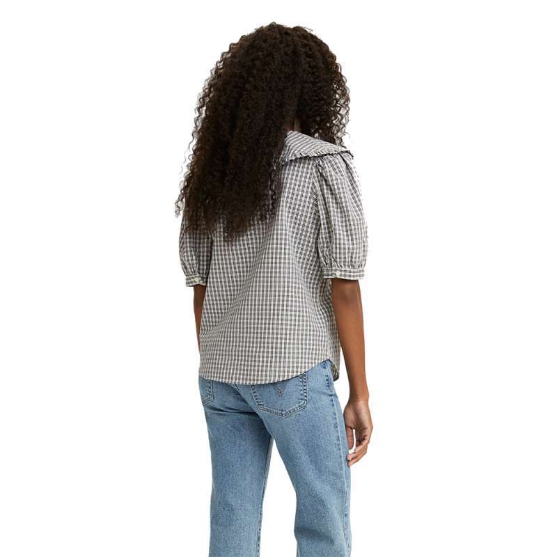Promo Levi's Olympia Ss Collar Blouse 