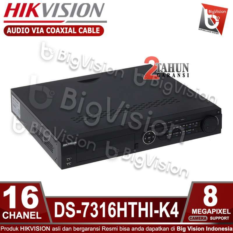 Jual dvr hikvision 16 channel clearance