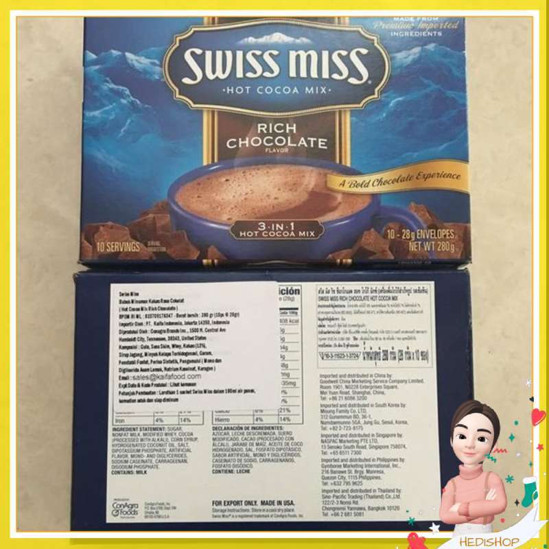 SWISS MISS RICH CHOCOLATE