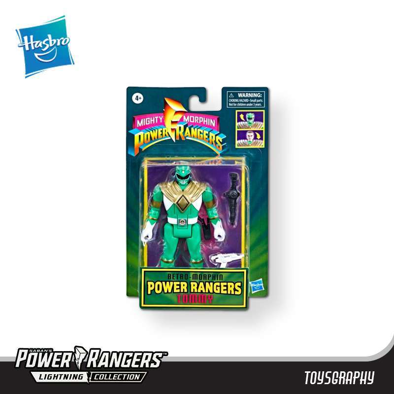 Promo Power Rangers RETRO MORPHIN GREEN 