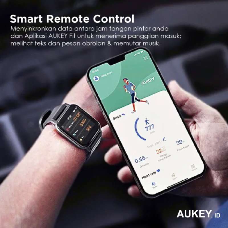Promo Smartwatch Aukey LS02 Fitnes Tracker 12 Activity di Seller SHAKER -  Kota Jakarta Barat, DKI Jakarta | Blibli