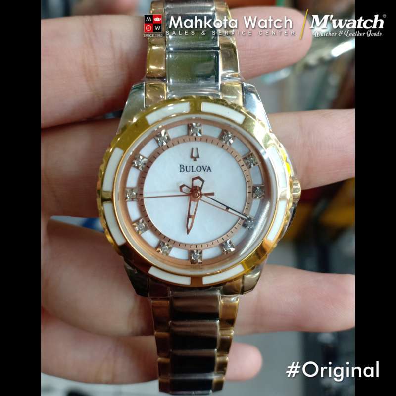 Jual JAM TANGAN WANITA BULOVA 98P134.P di Seller MWatch 20 Ilir