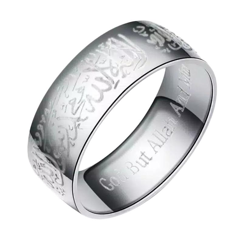 Lila Tauhid Islami Cincin Titanium Silver Size 19 Terbaru Agustus 2021 Harga Murah Kualitas Terjamin Blibli