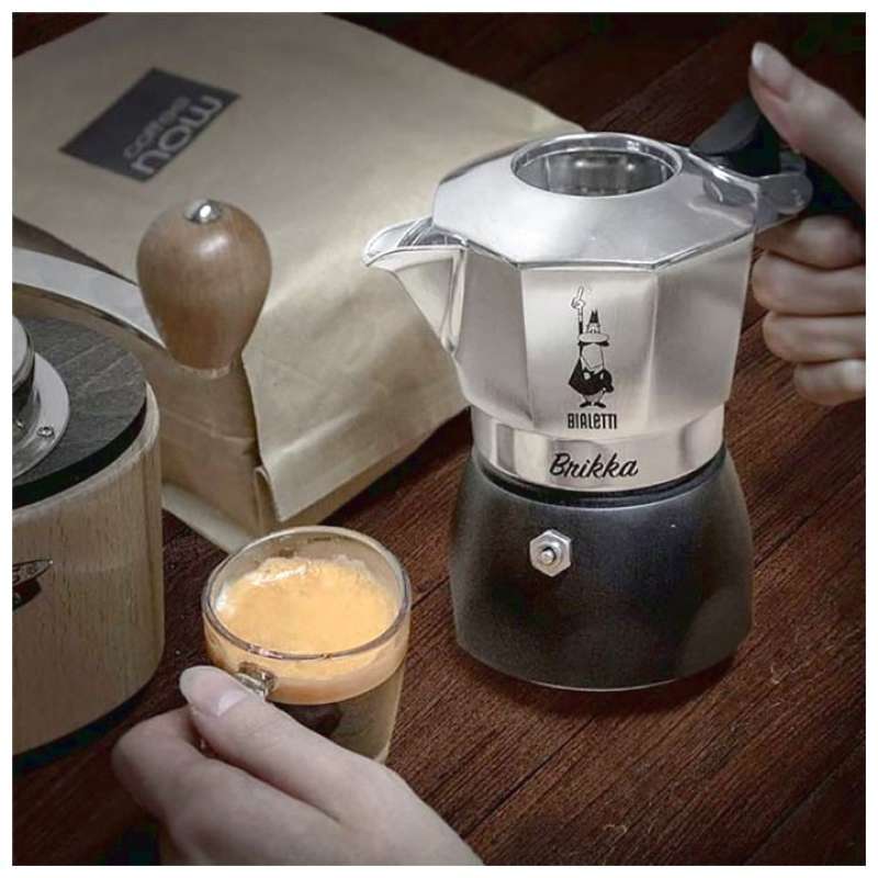 Jual Jual Bialetti Brikka Moka Pot Coffee Maker 2 Cups Black Di Seller Cahaya Pelita Wijaya Kusuma Kota Jakarta Barat Blibli