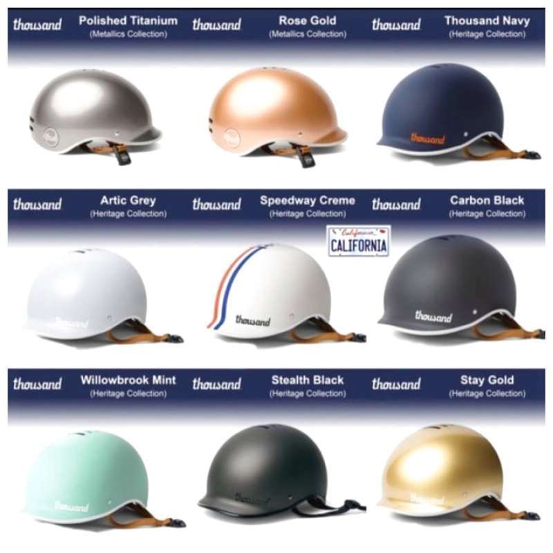 Ready Thousand Heritage Bike Helmet 