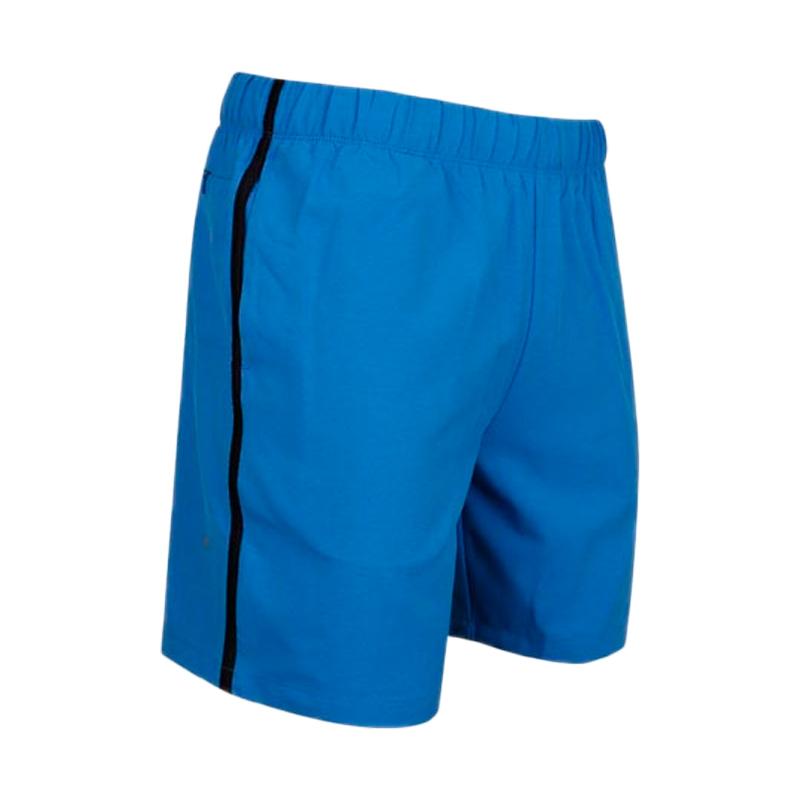 asic mens running shorts