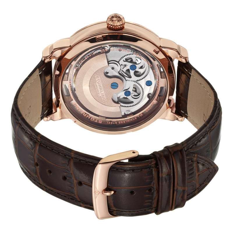 Promo Stuhrling Anatol Jam Tangan Automatic Pria [371-03] Rose