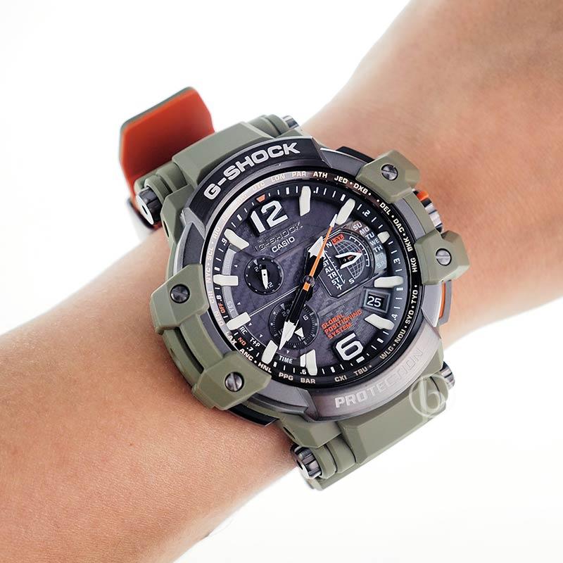 Jual Casio G Shock Olive Drab Gps Hybrid Waveceptor Jam Tangan Pria Army Green Gpw 1000kh 3a Online November 2020 Blibli