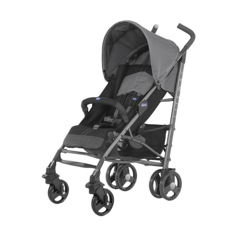 Jual Chicco Lite Way 2 Basic Stroller Coal Kereta Dorong Bayi