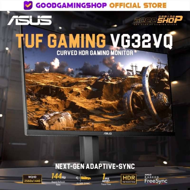 Asus Tuf Gaming Monitor 1440p 144hz 32 1440p Tuf Gaming Monitor 32