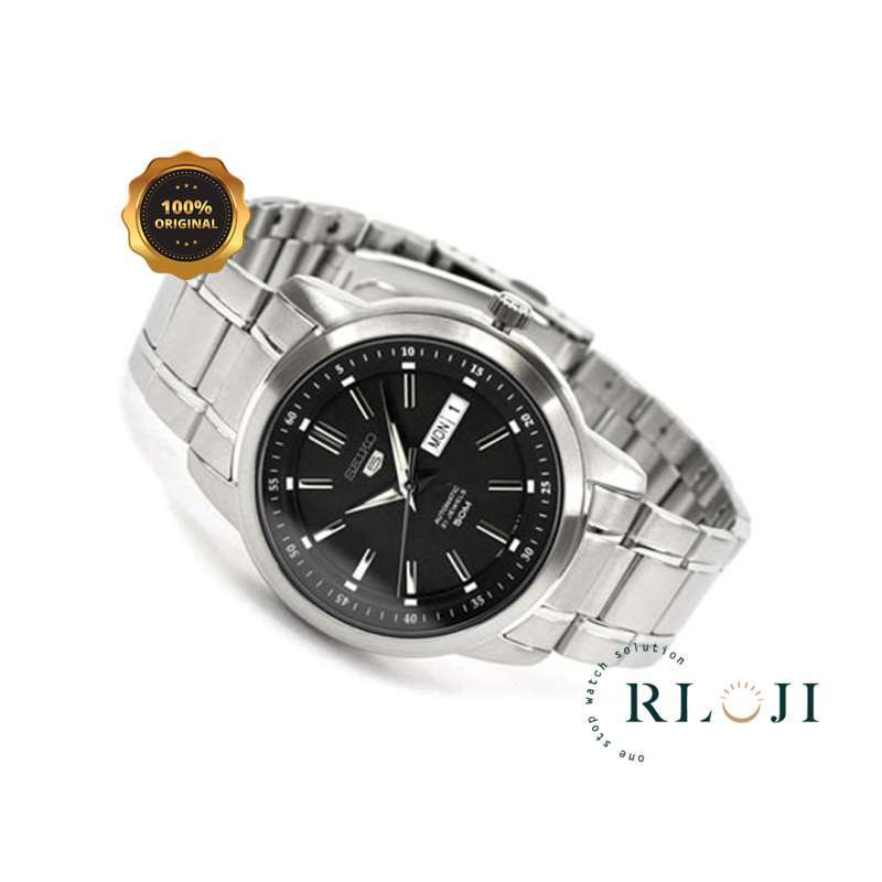 Promo SEIKO SEIKO5 SNKM87 SNKM87K1 Jam Tangan Automatic Pria Original Black  Dial Fashion Casual RLOJI_ID di Seller RLOJI OFFICIAL STORE - Kota  Surabaya, Jawa Timur | Blibli
