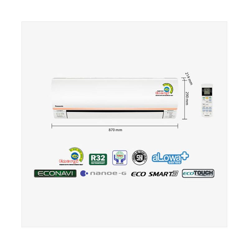 Jual Panasonic Cs Cu Xn5skj Low Watt Ac Split 1 2 Pk Material Ac Online April 2021 