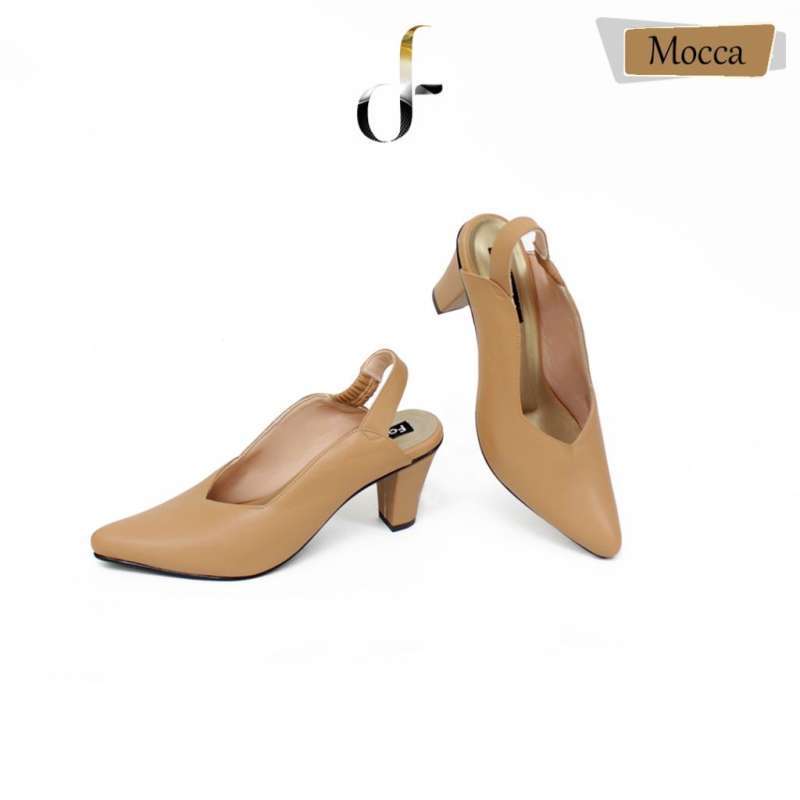 Promo Sepatu Wanita Pantofel Heels F02 