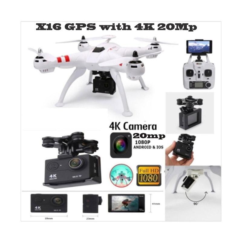 Jual Bayangtoys X16 GPS Brushless Upgrade Camera Drone [4K 20MP] di Seller  AdaMurah - Kota Bekasi, Jawa Barat | Blibli