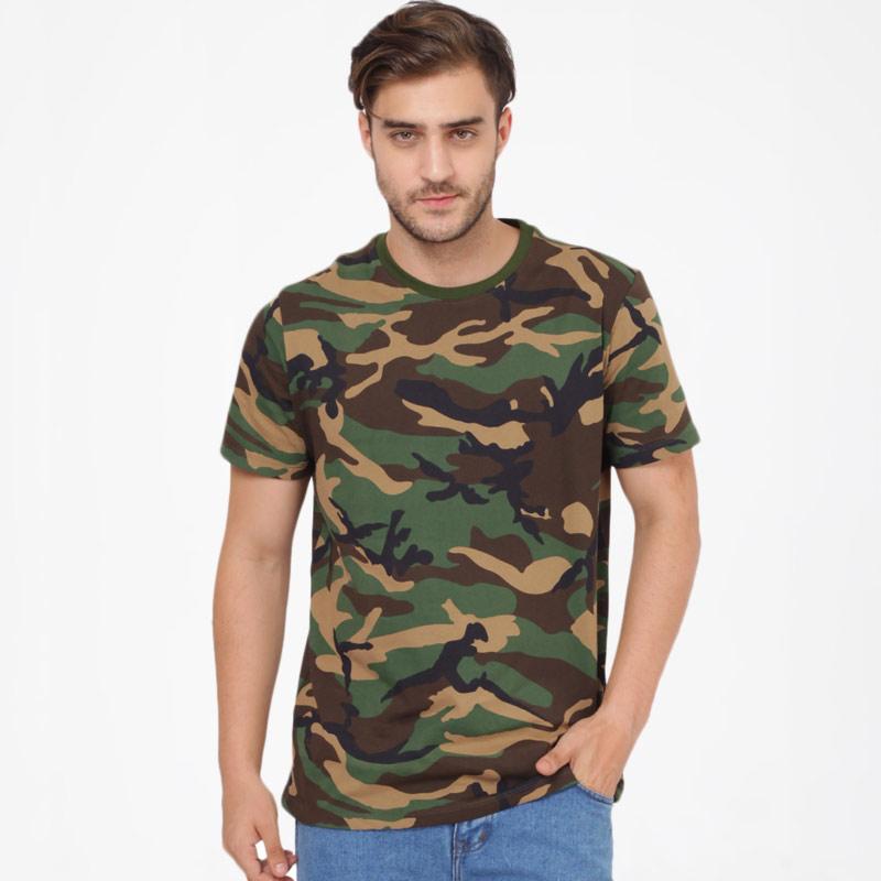 Jual Tendencies Army Camo T-Shirt Pria 