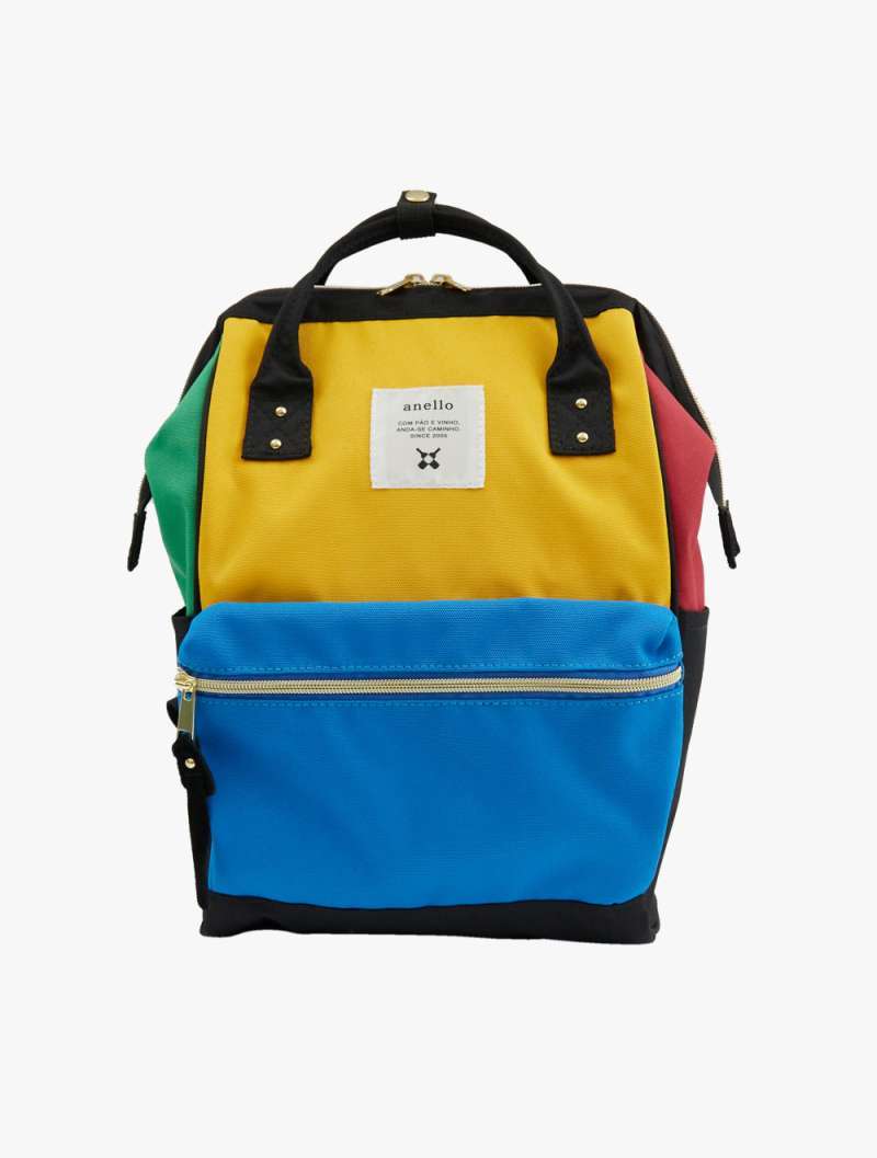 yellow anello backpack