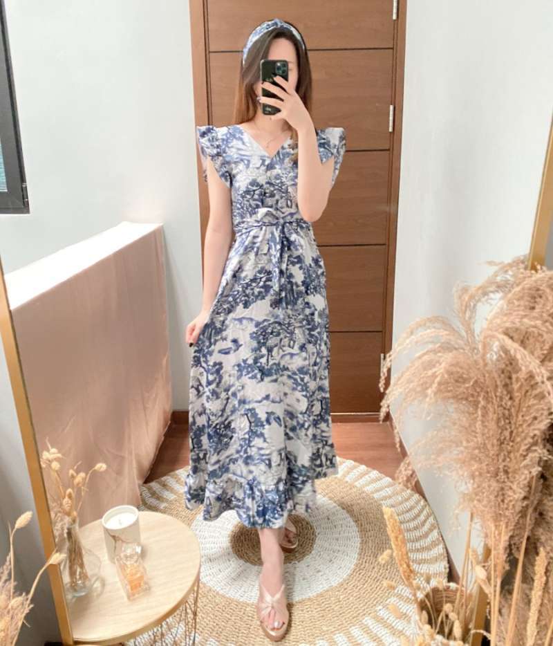 Promo RISHA FLORAL LONG DRESS | FASHION 