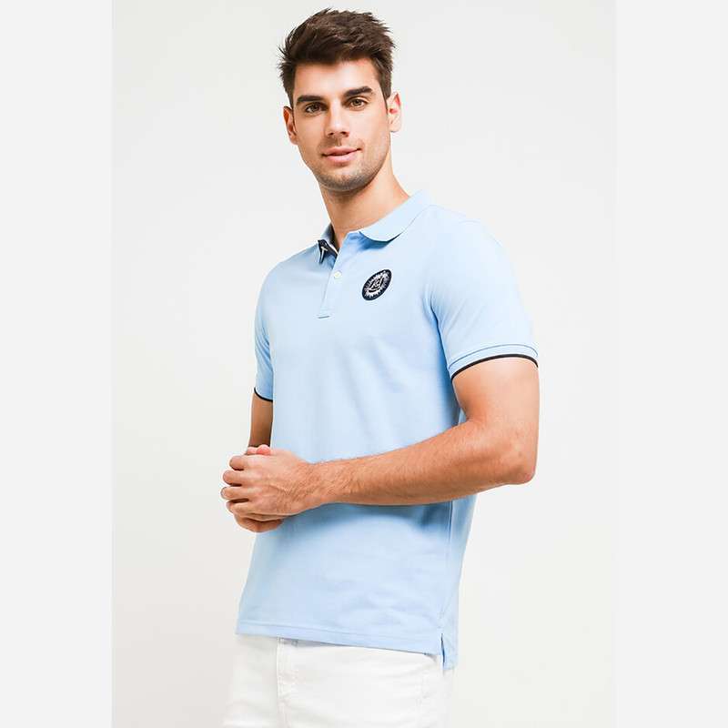 Jual Giordano Disney Fantasia Mickey Polo Shirt Pria Light Blue