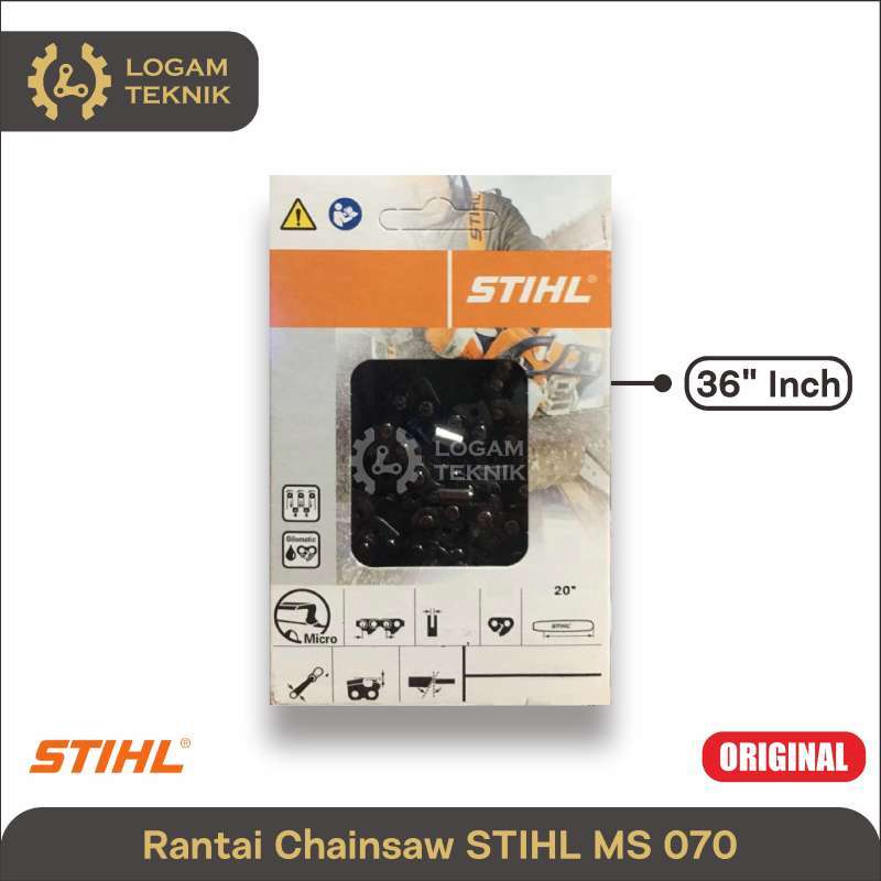 Jual Rantai Gergaji Mesin STIHL MS 070 36 Inch Original Rantai