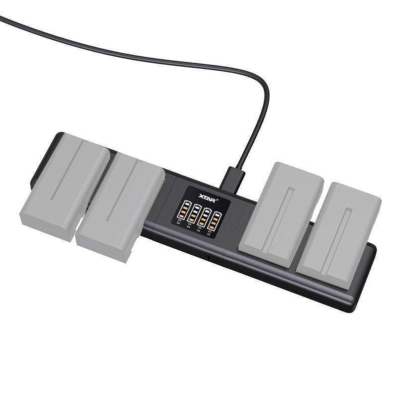 JPC KEMANG XTAR SN4 Boom Kit A Multi Fast Smart Camera Battery Charger SN  GARANSI RESMI