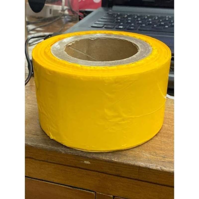 Gratis Ongkir Police Line Barricade Tape Tulisan Danger Ukuran 3 X 500 Meter