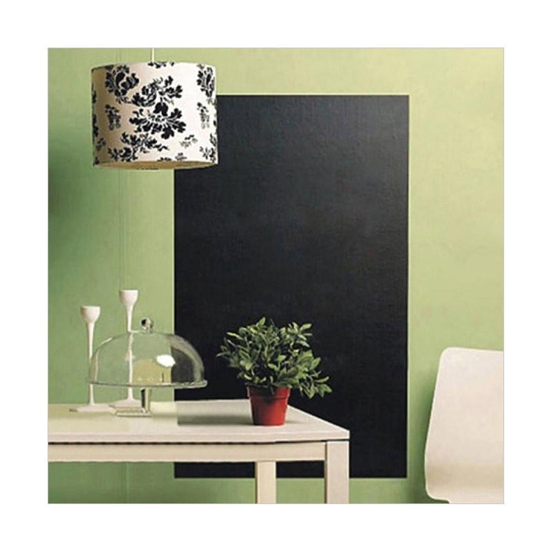 Bluelans Large Chalkboard Wall Sticker Removable Blackboard Decal 200 X 45 Cm 5 Chalks