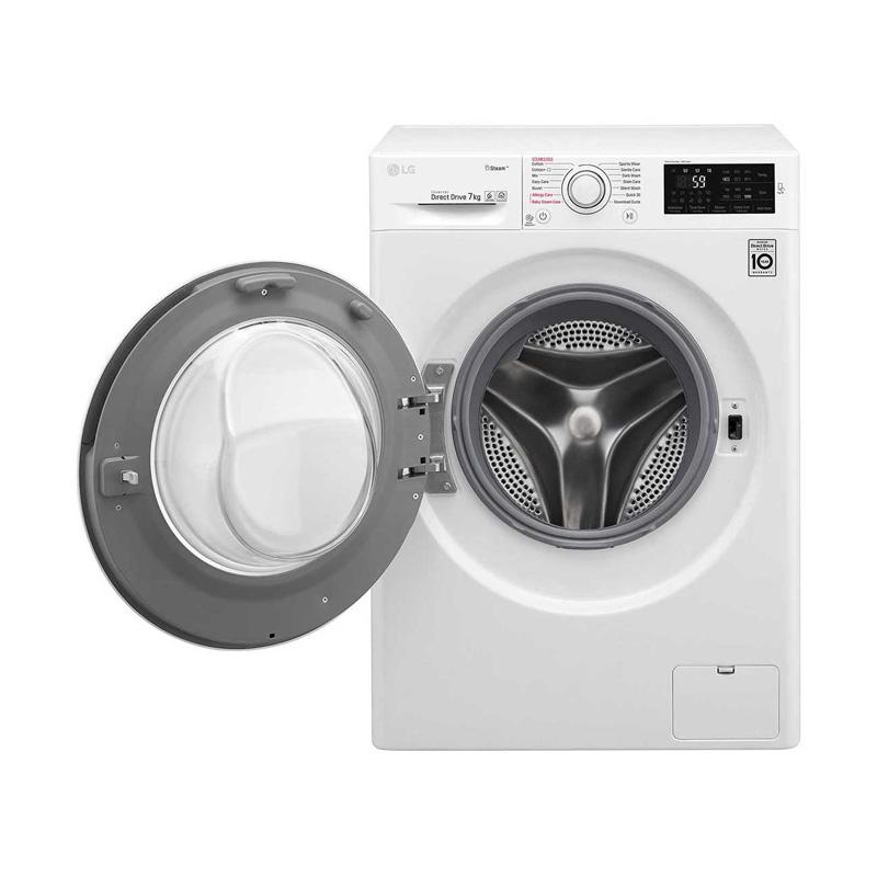 Jual Lg Fc1207s5w Mesin Cuci Front Loading Putih Khusus Jadetabek Murah Mei 2021 Blibli
