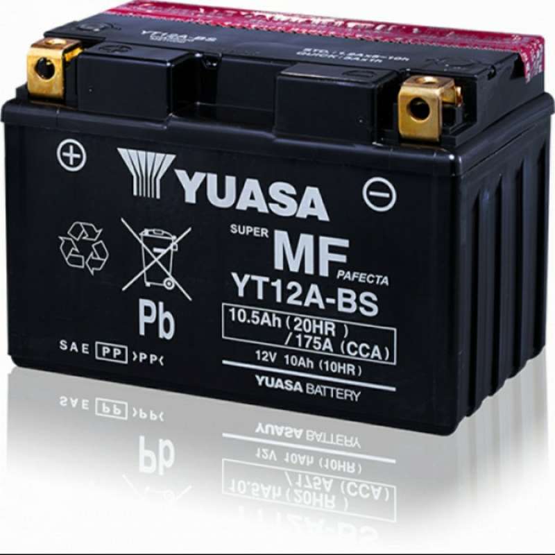 Be discouraged Specialty glance Promo Aki Yuasa YT12A-BS 12volt 10,5 amper CCA 175 Accu kering Diskon 24%  di Seller AVA.WORKSHOP - Kota Jakarta Barat, DKI Jakarta | Blibli