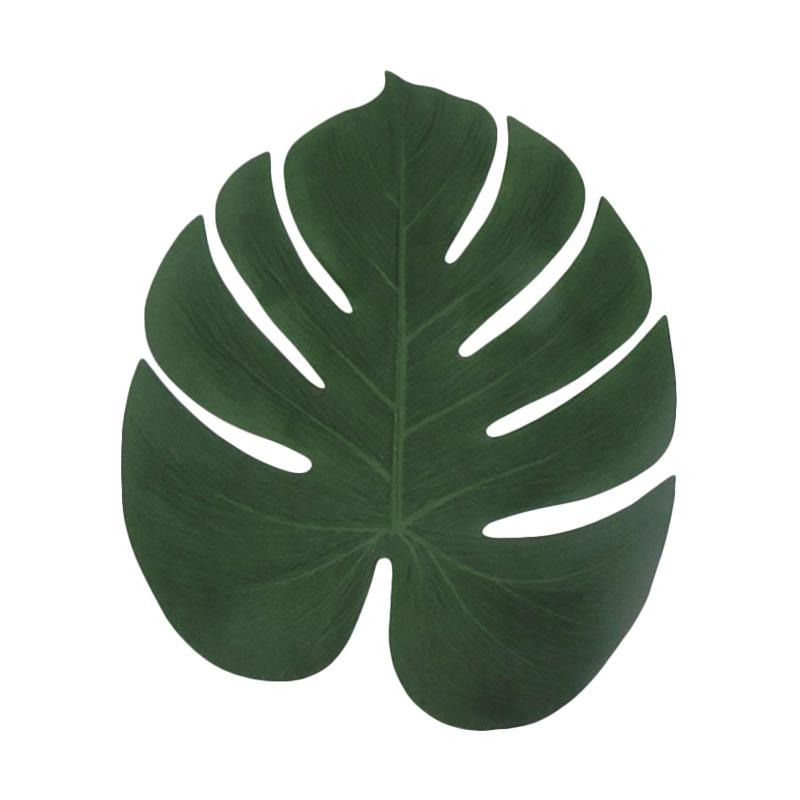 Jual Bluelans Artificial Leaf Tropical Palm Leaves Party