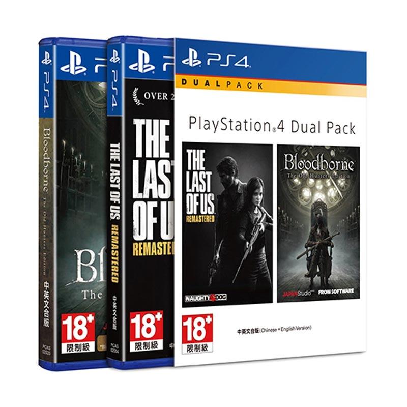 Jual Masterpiece Dual Pack Last Of Us And Bloodborne Old Hunter Game Ps4 R3 Dvd Game Online Desember 2020 Blibli