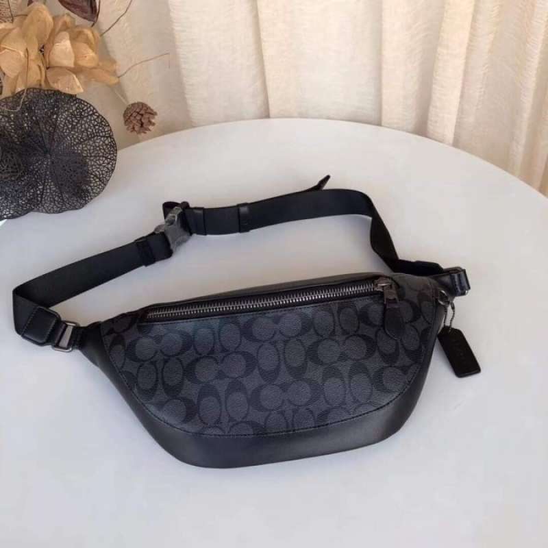 Jual Coach waist bag men 78777 warren 