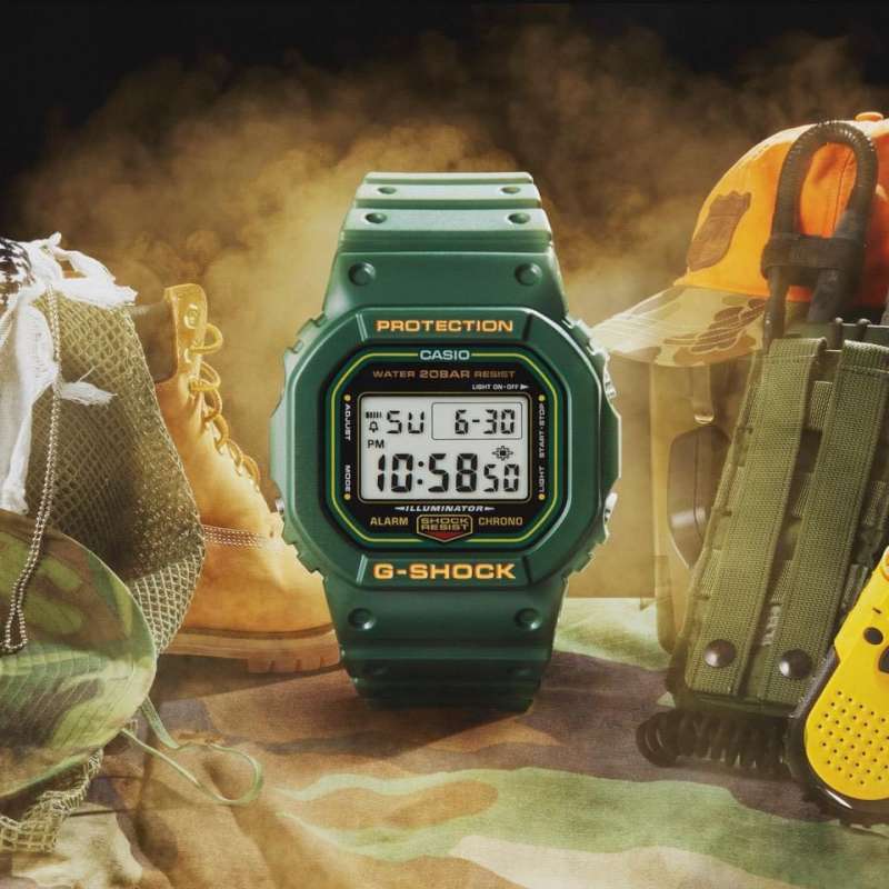 Promo Casio G-Shock DW-5600RB-3DR Jam Tangan Pria Digital Hijau DW-5600RB-3  di Seller Tri Arloji Official Store - Kota Jakarta Pusat, DKI Jakarta |  Blibli