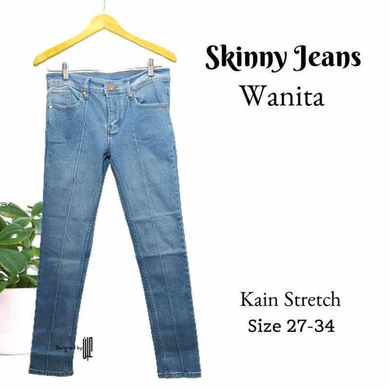 Jual Skinny Jeans - 34 Light di Seller 