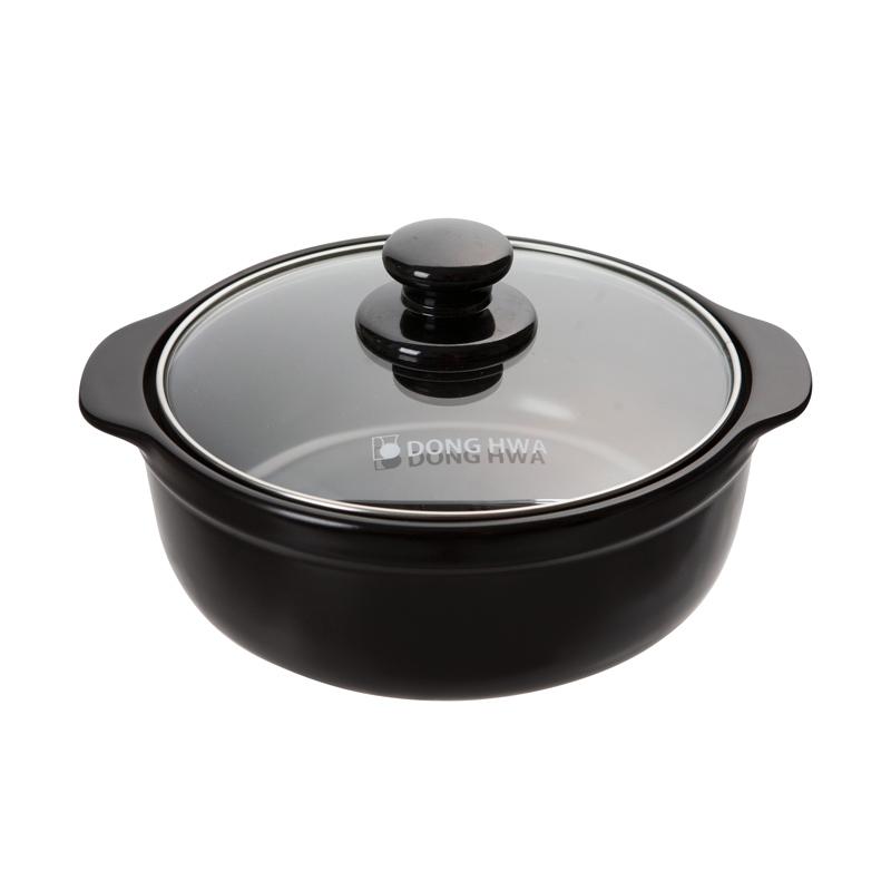 Jual Dong Hwa Ttukbaegi Pot Lid Ceramic Tutup Bening Wadah Masakan Korea Panci 800 Ml Online September 2020 Blibli Com