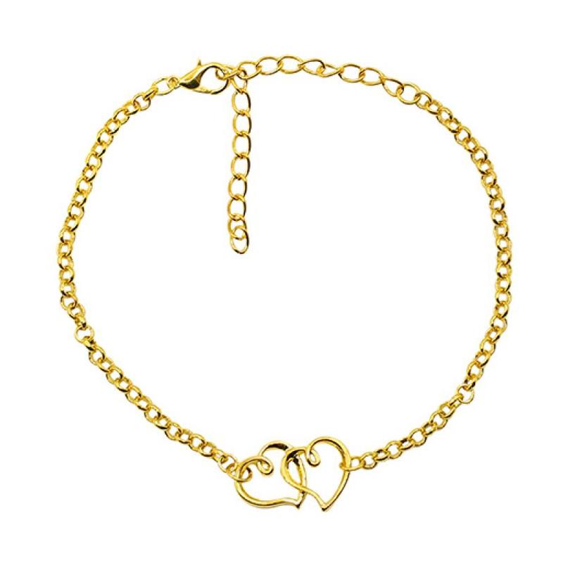 Bluelans Women's Double Love Heart 